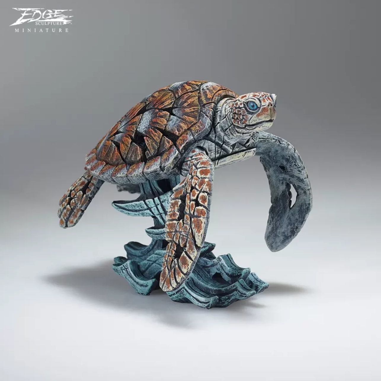 Sea Turtle Miniature Edge Sculpture