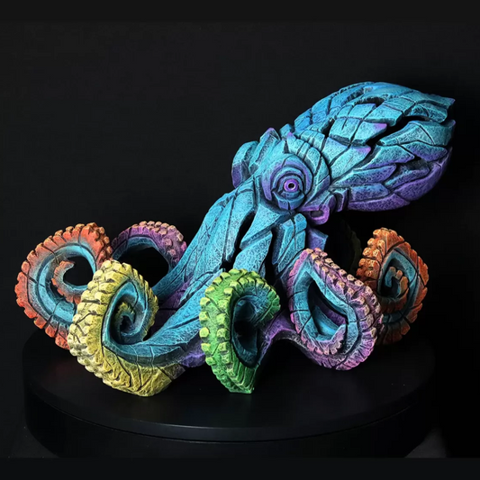 Edge Sculpture Octopus ‘Ripple’ – Limited Edition 50 - Luxury Interiors