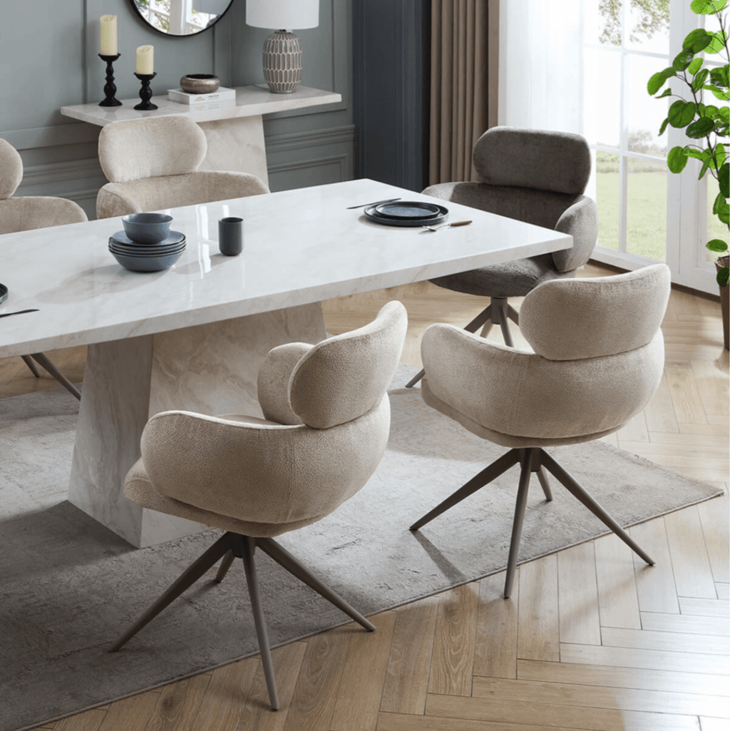 Apollo Dining Chairs (Pair) - Luxury Interiors