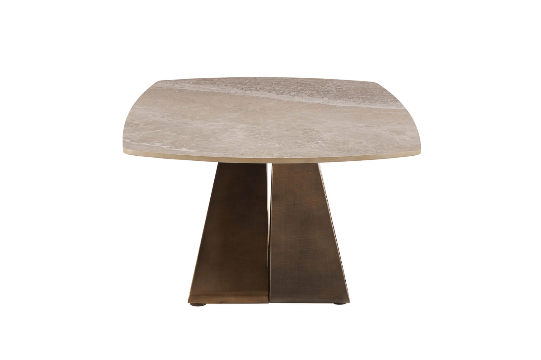 Vanosa Brown Coffee Table - Luxury Interiors