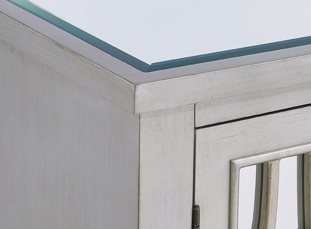 Glinda Gold Mirrored Large Sideboard - Luxury Interiors