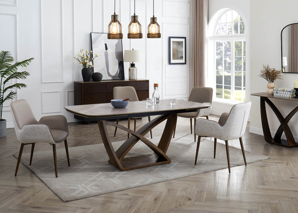 Vanessa Extending Dining Set - Luxury Interiors