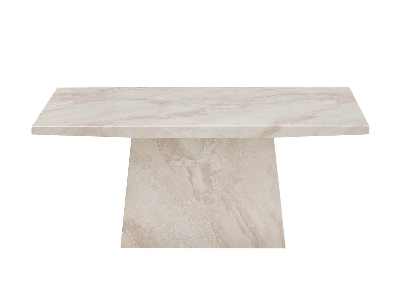 Lunar Marble Taupe Coffee Table - Luxury Interiors