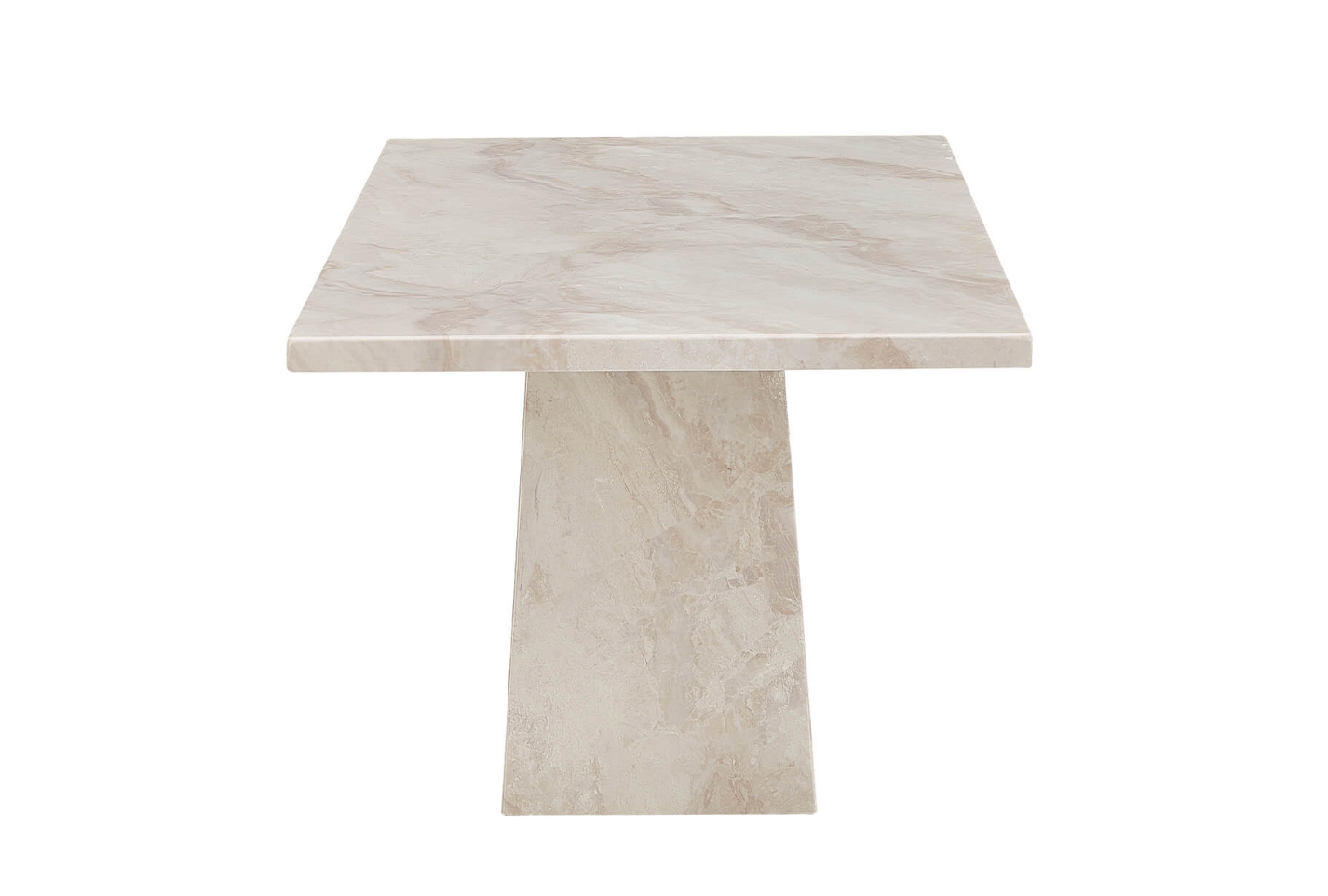Lunar Marble Taupe Coffee Table - Luxury Interiors