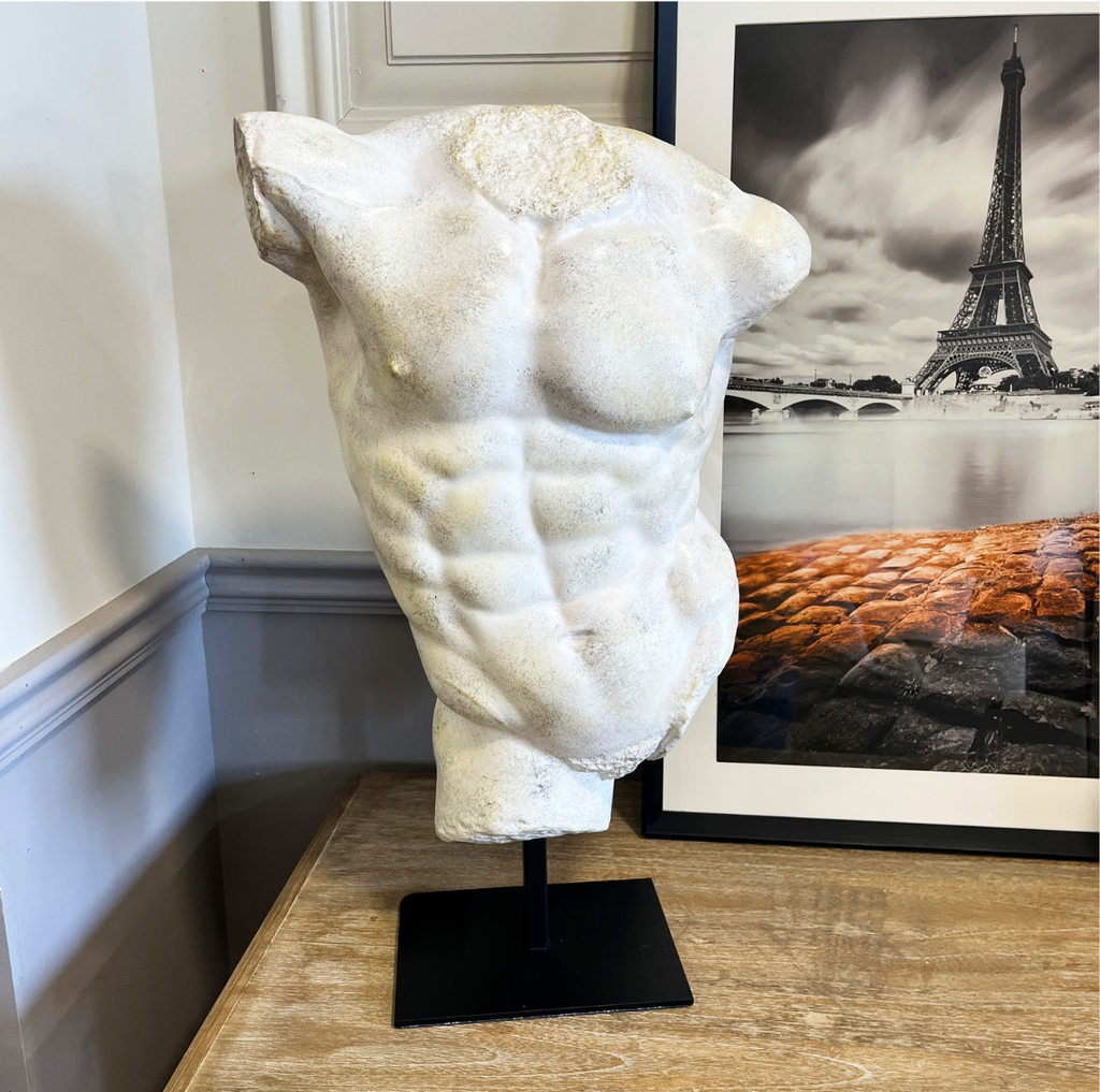 Aurelian Fragmented Male Torso Sculpture