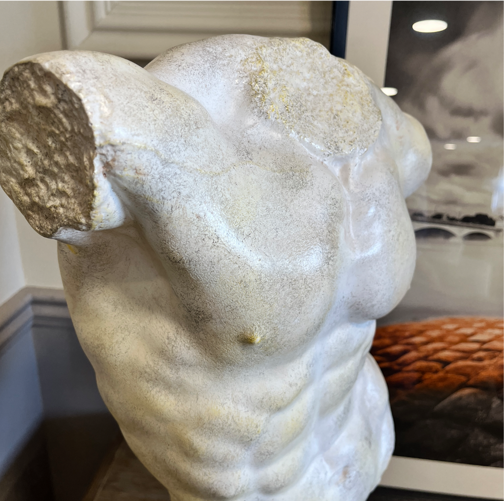 Aurelian Fragmented Male Torso Sculpture