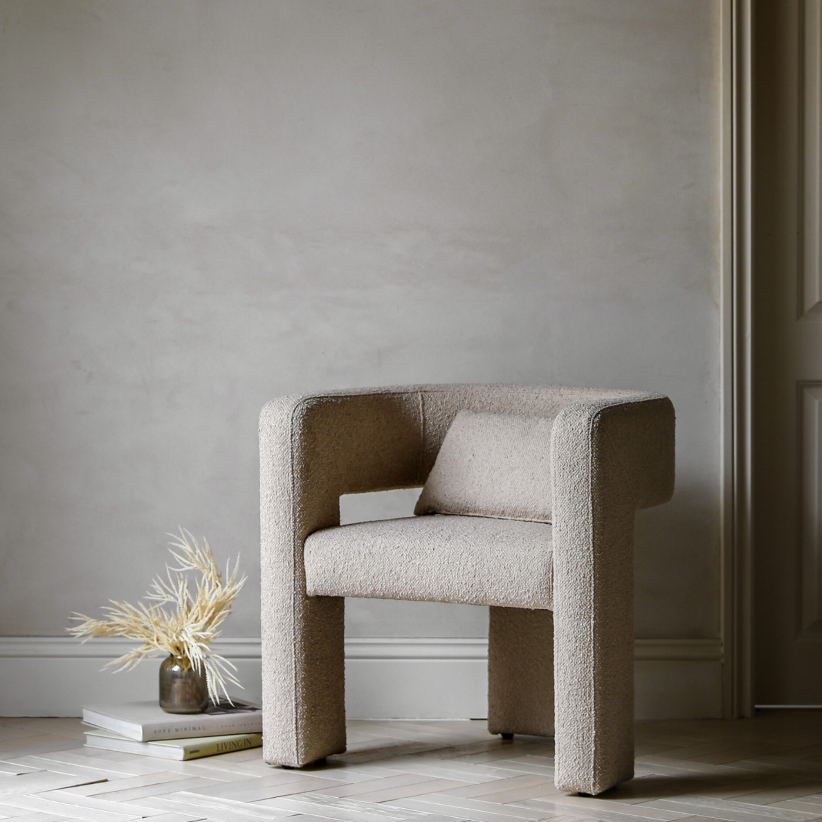 Arezzo Armchair Taupe