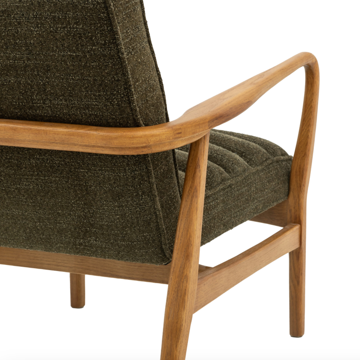 Sheepskin Datsun Armchair Khaki Green