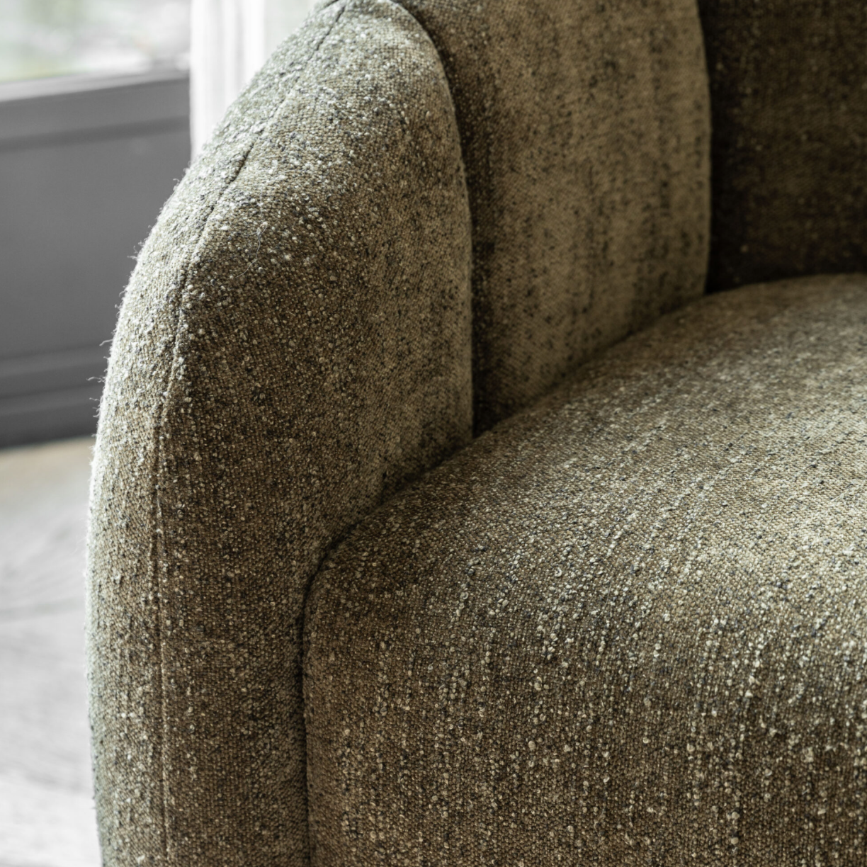 Atella Tub Chair Moss Green