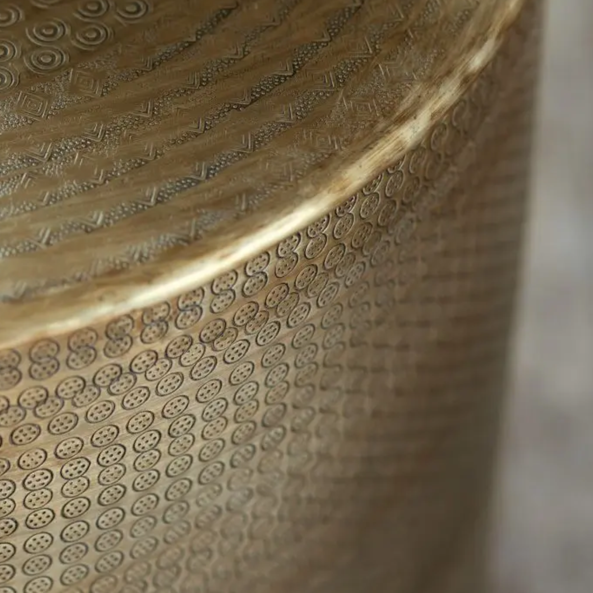Ashta Round Gold Coffee Table - Luxury Interiors