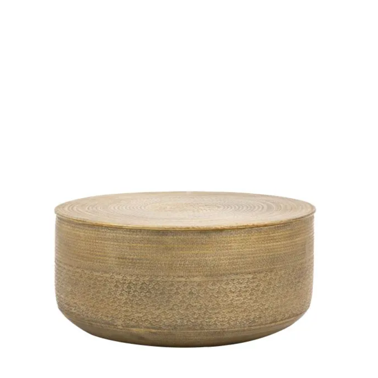 Ashta Round Gold Coffee Table - Luxury Interiors