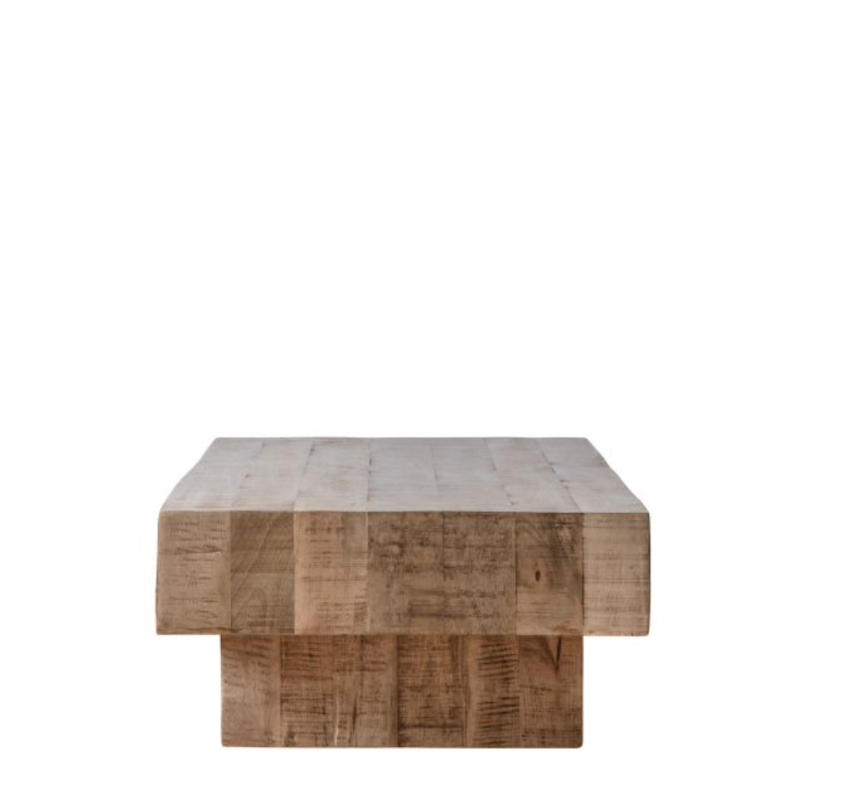 Iowa Mango Wood Coffee Table Natural - Luxury Interiors