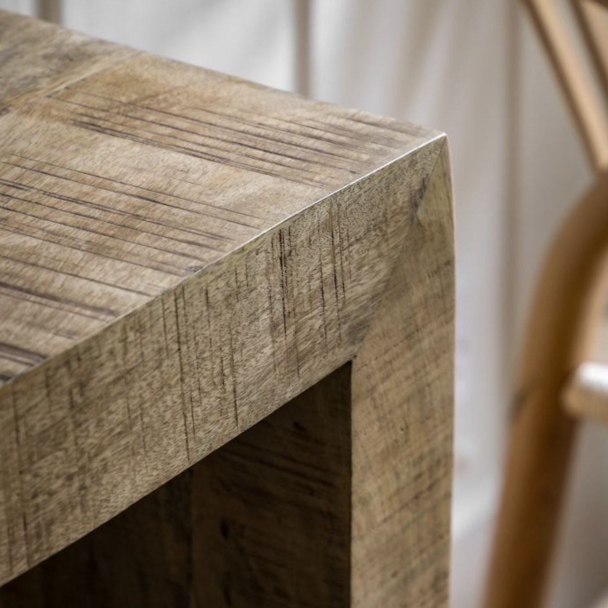 Iowa Console Table Natural Wood - Luxury Interiors