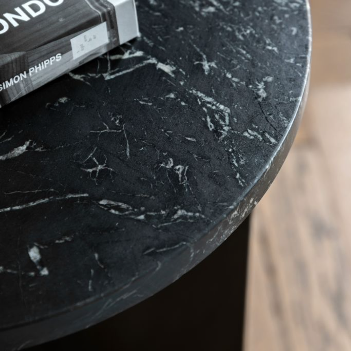 Amalfi Side Table Black