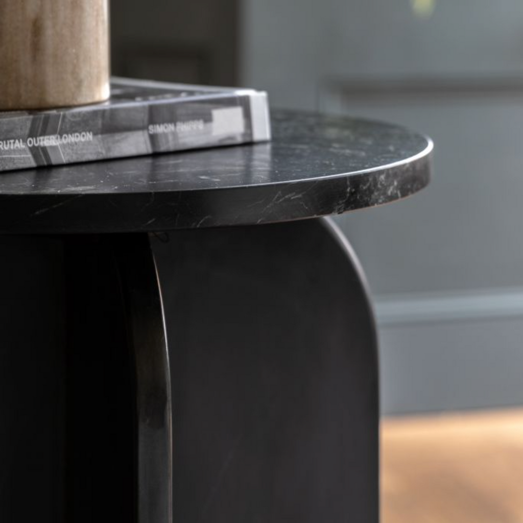 Amalfi Side Table Black
