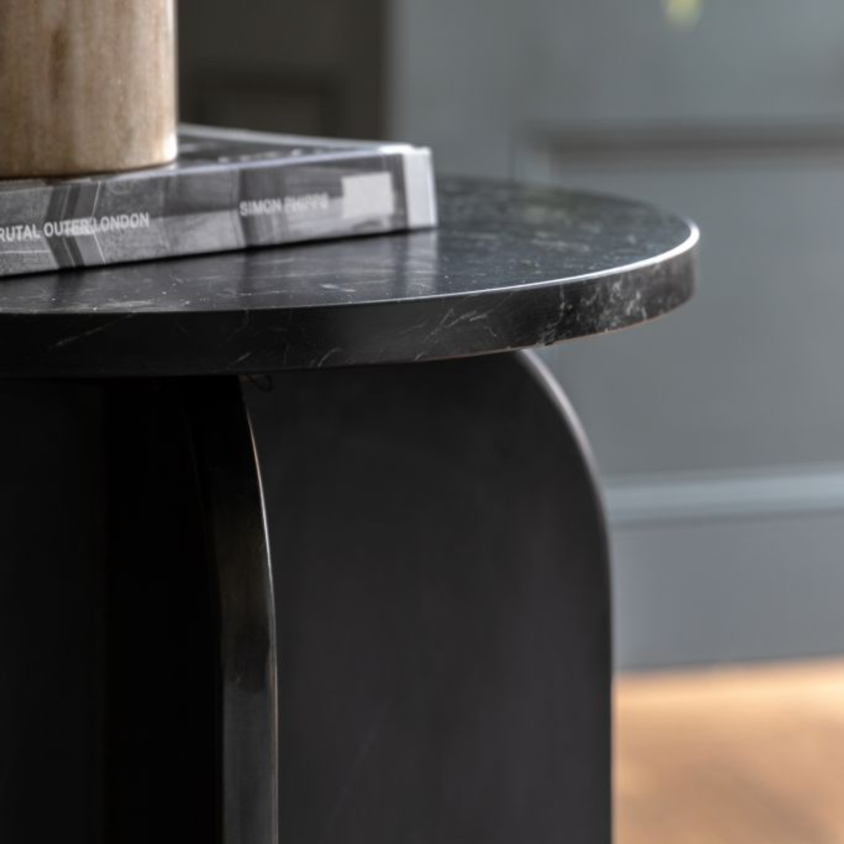 Amalfi Side Table Black