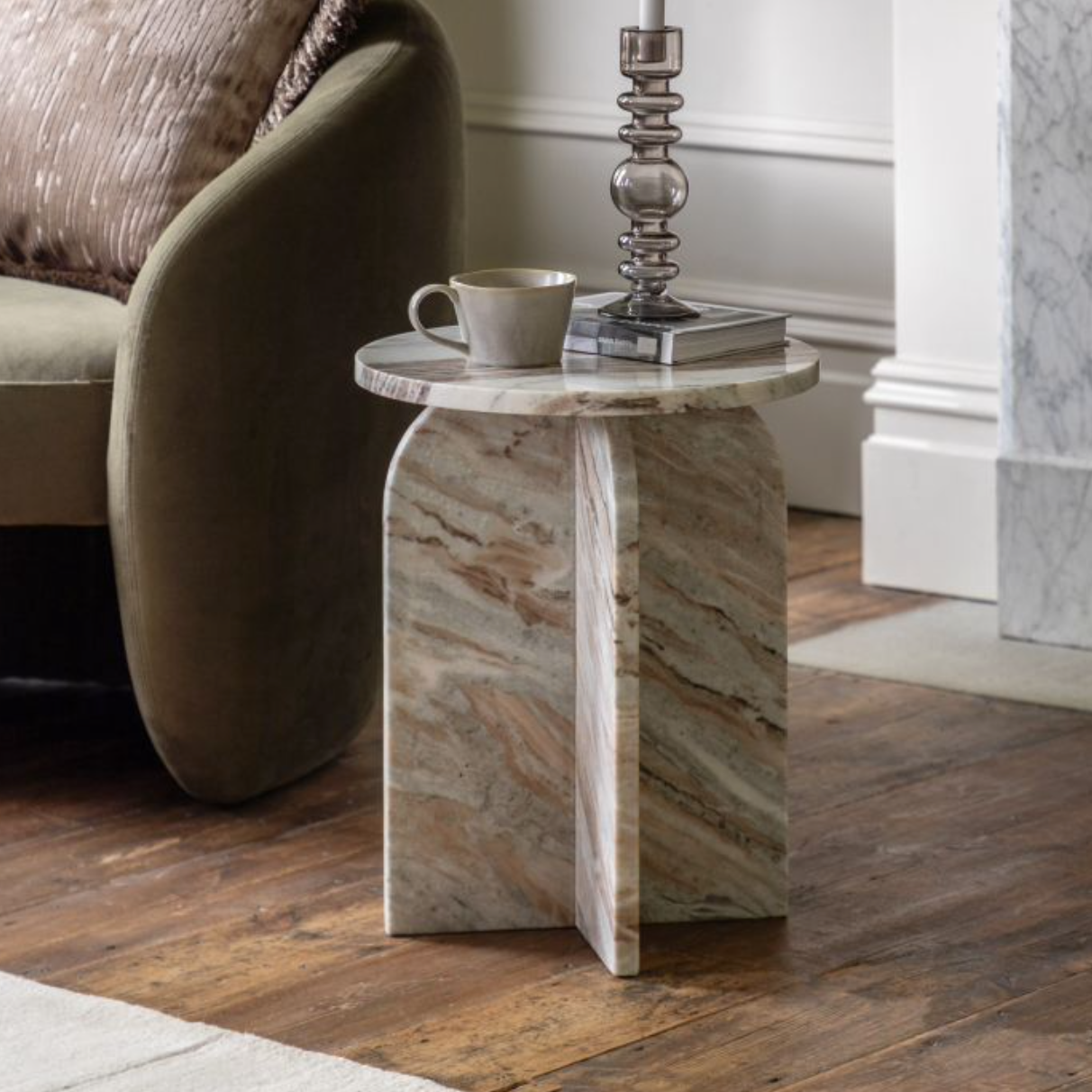 Amalfi Side Table Natural