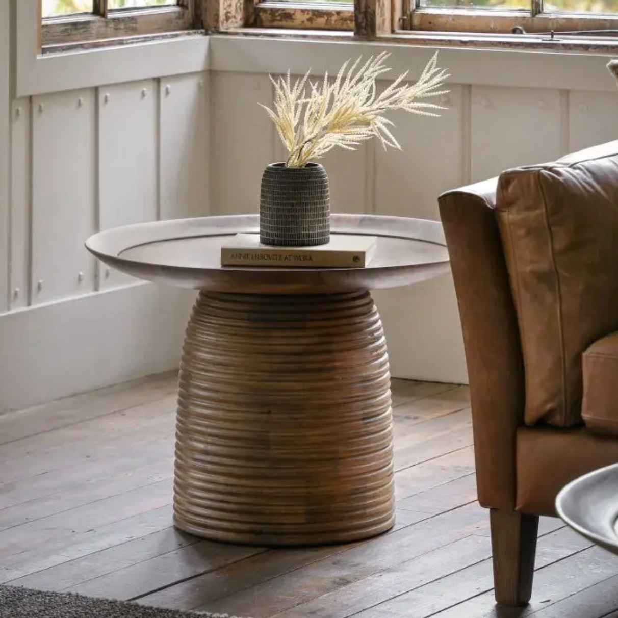 Belmonte Round Lamp Table