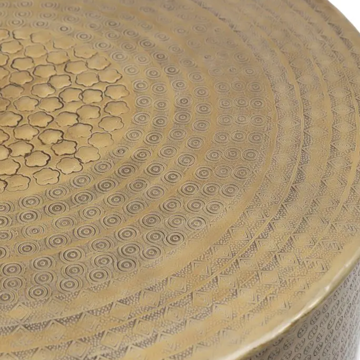 Ashta Gold Lamp Table