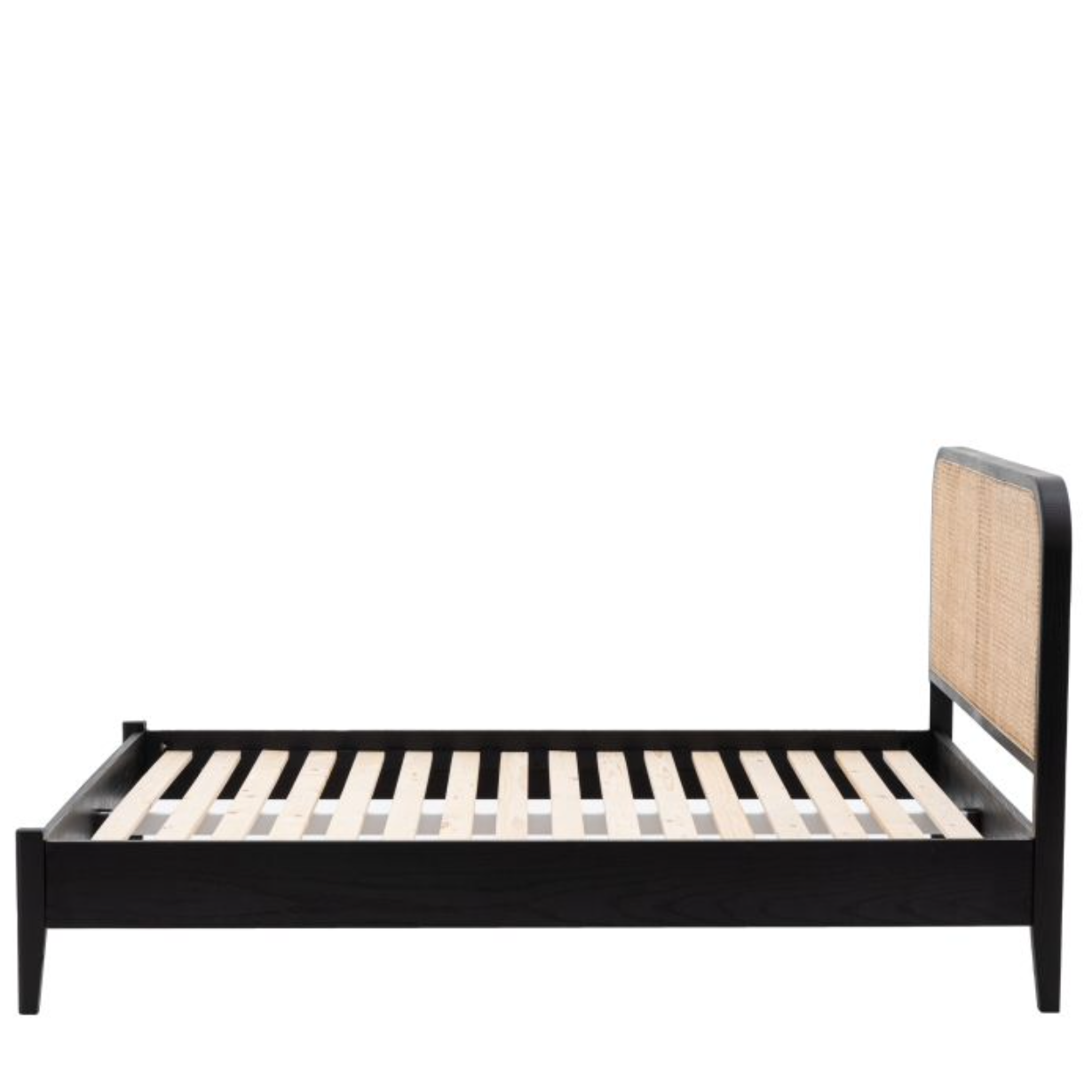 Skylar Rattan Boho Bed - Luxury Interiors