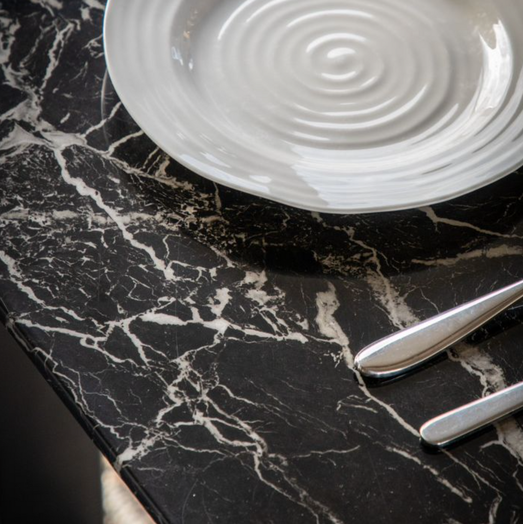 Davidson Marble Inspired Dining Set