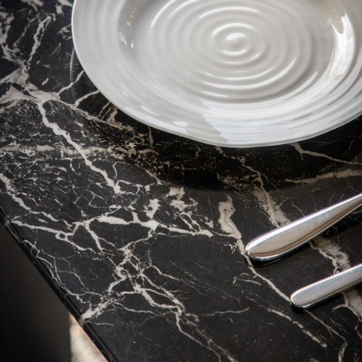 Davidson Marble Inspired Dining Set