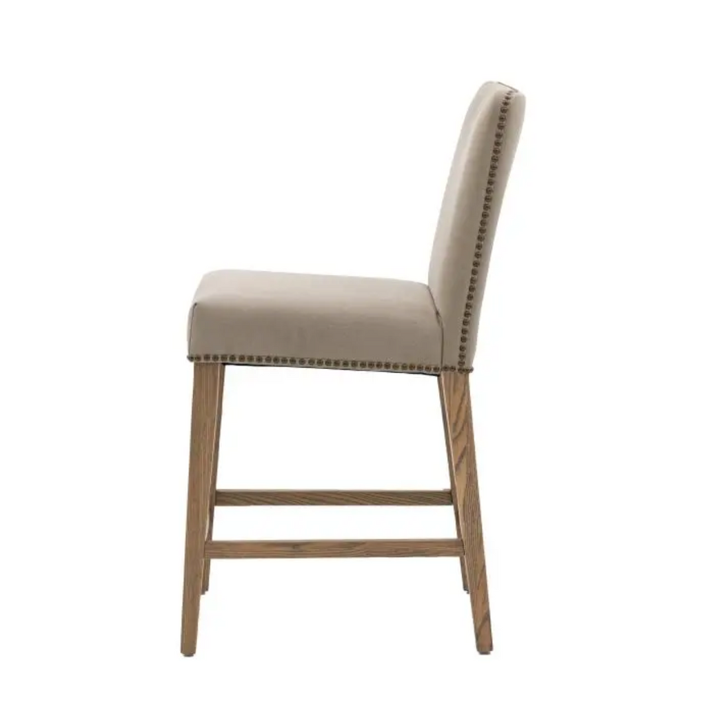 Rex Linen Barstools (PAIR)