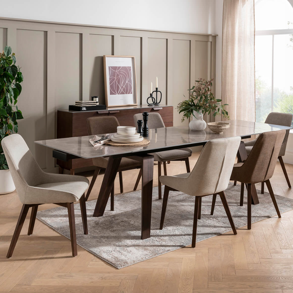 Axton Dining Set extendable - Luxury Interiors