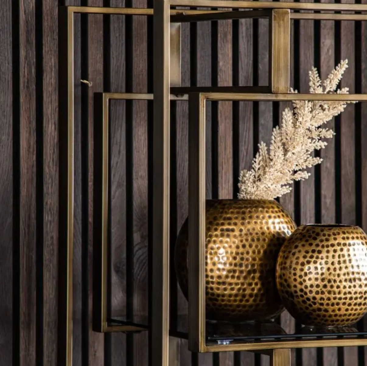 Thornton Open Display Bronze - Luxury Interiors