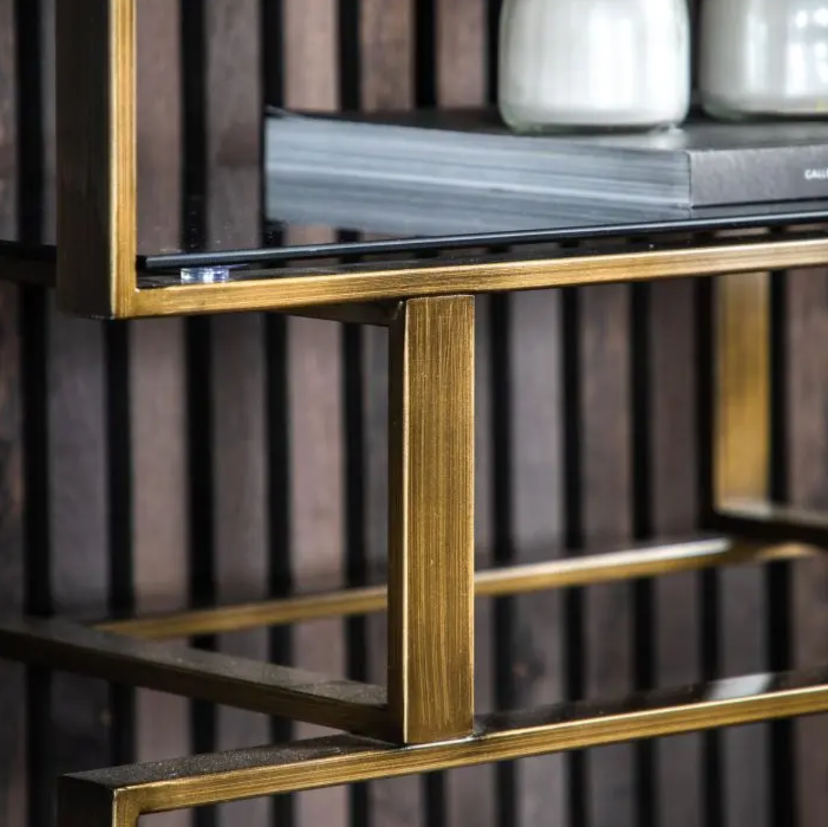 Thornton Open Display Bronze - Luxury Interiors