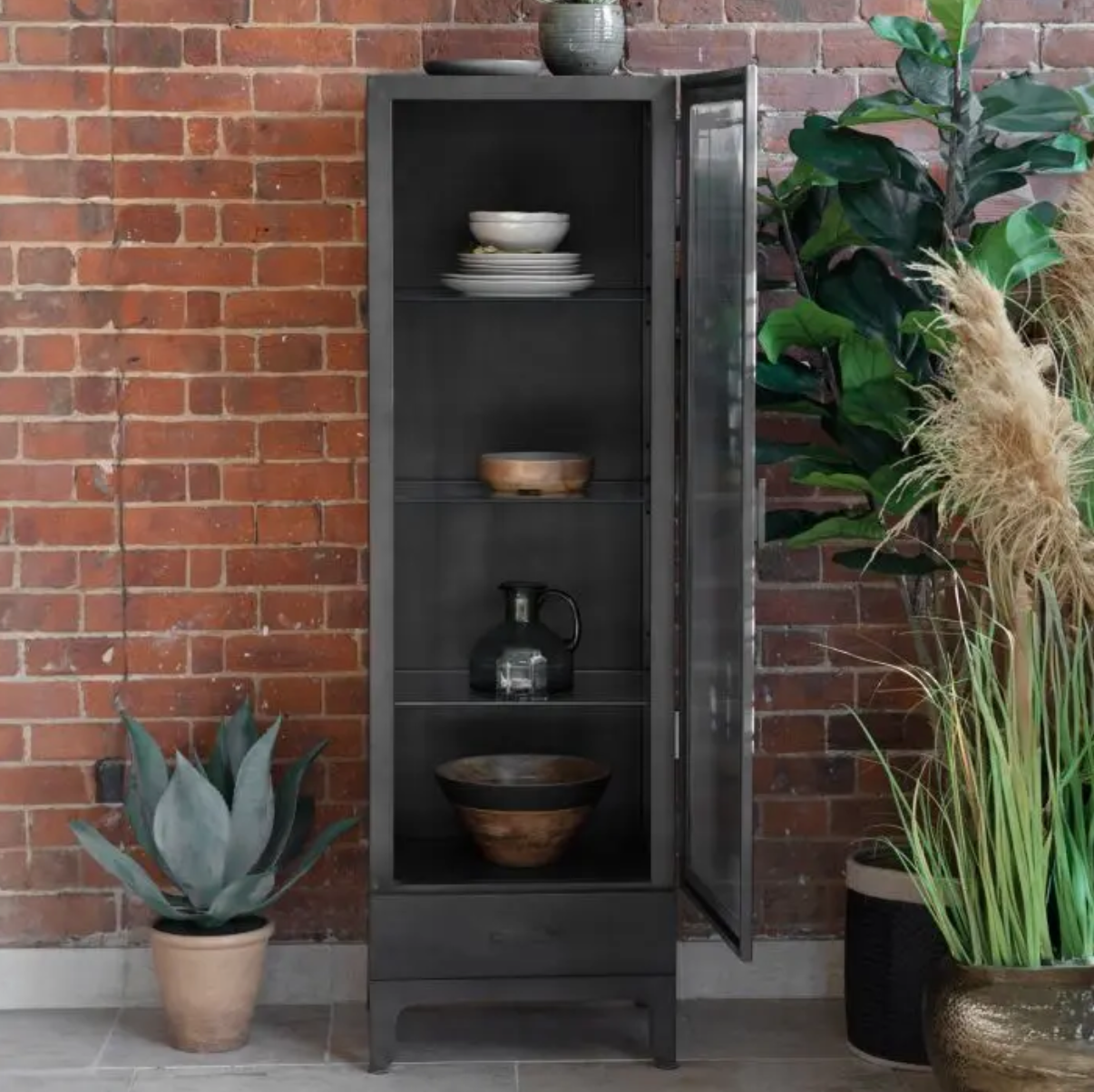 Rye 1 Drawer 1 Door Display Unit - Luxury Interiors
