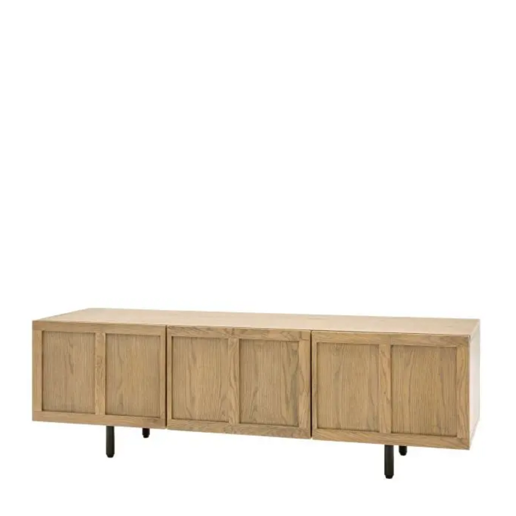 Panelled Media Unit - Luxury Interiors