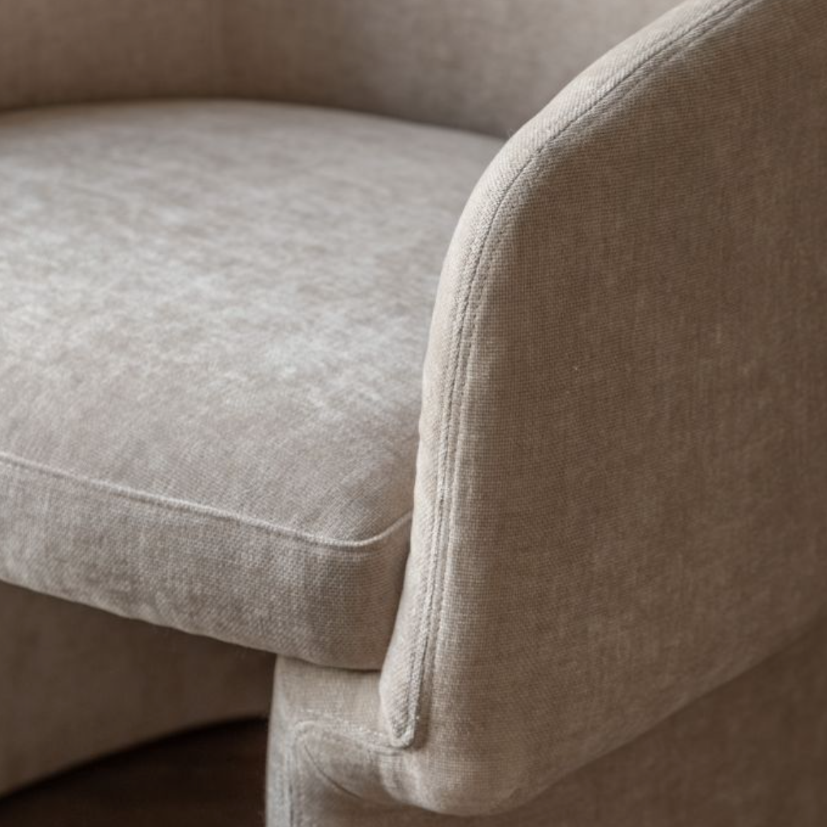 Roma Asko Armchair & footstool - Luxury Interiors