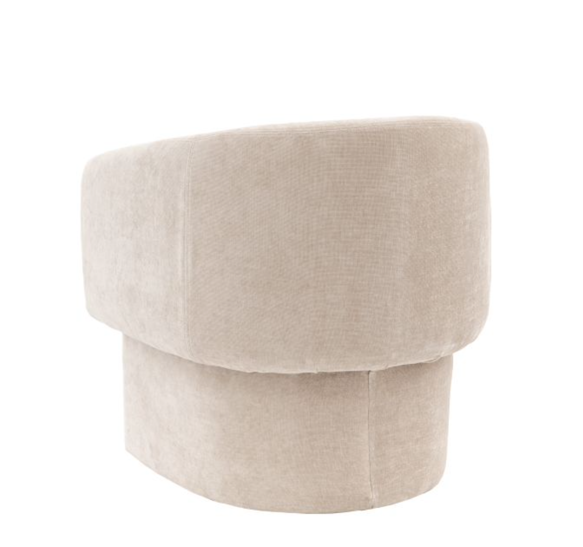 Roma Asko Armchair & footstool - Luxury Interiors