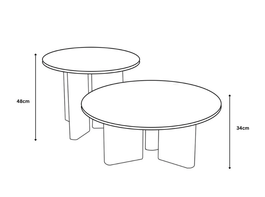 Rhodes Coffee Table Set