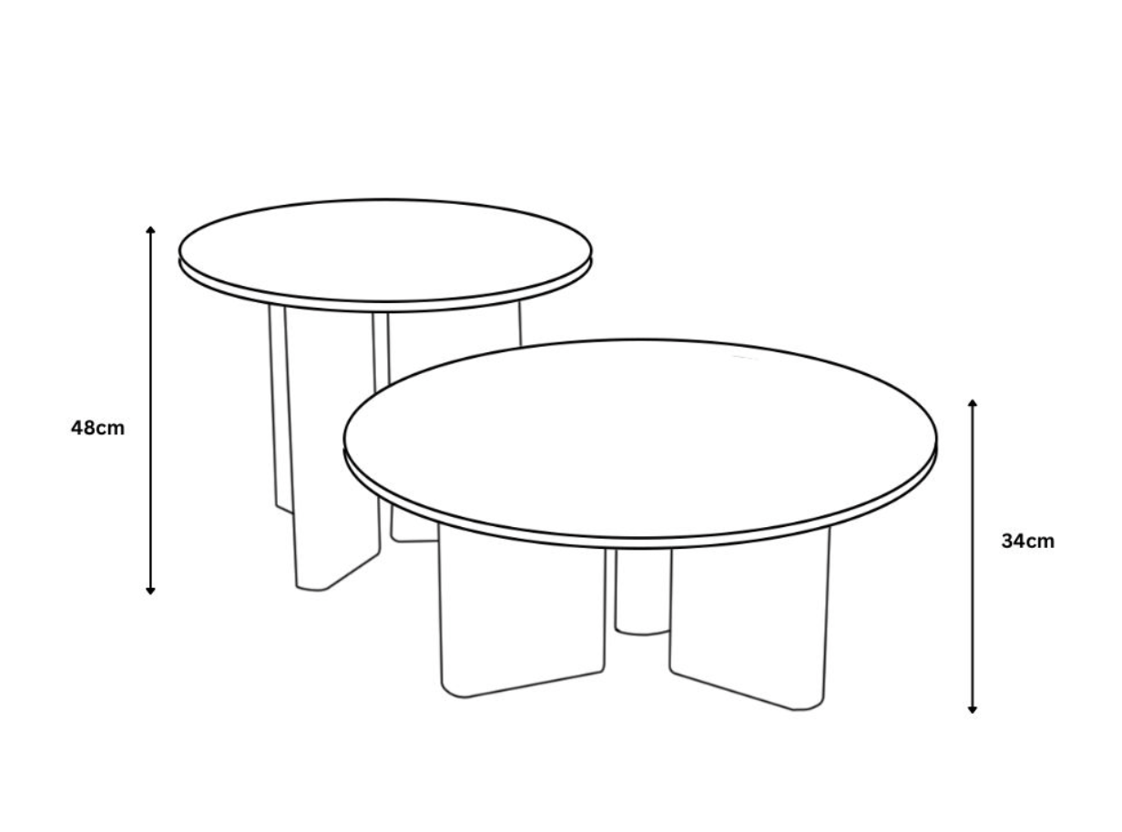 Rhodes Coffee Table Set