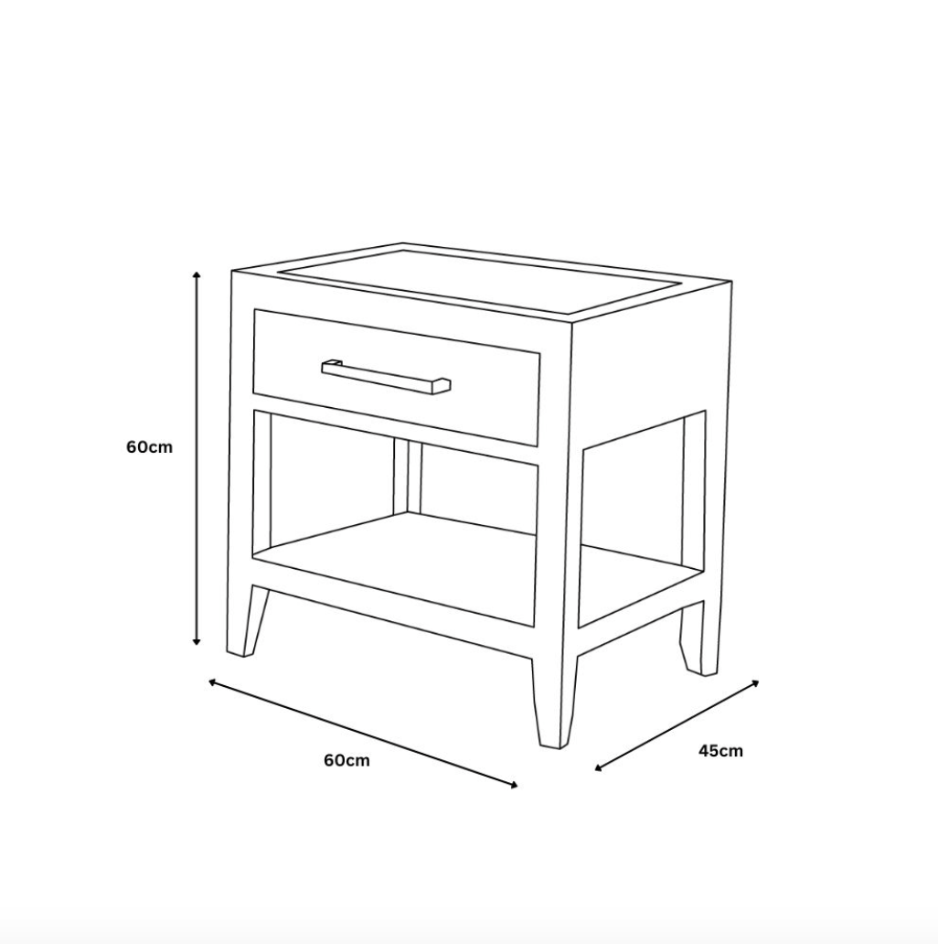 Winderman 1 Drawer Side Table