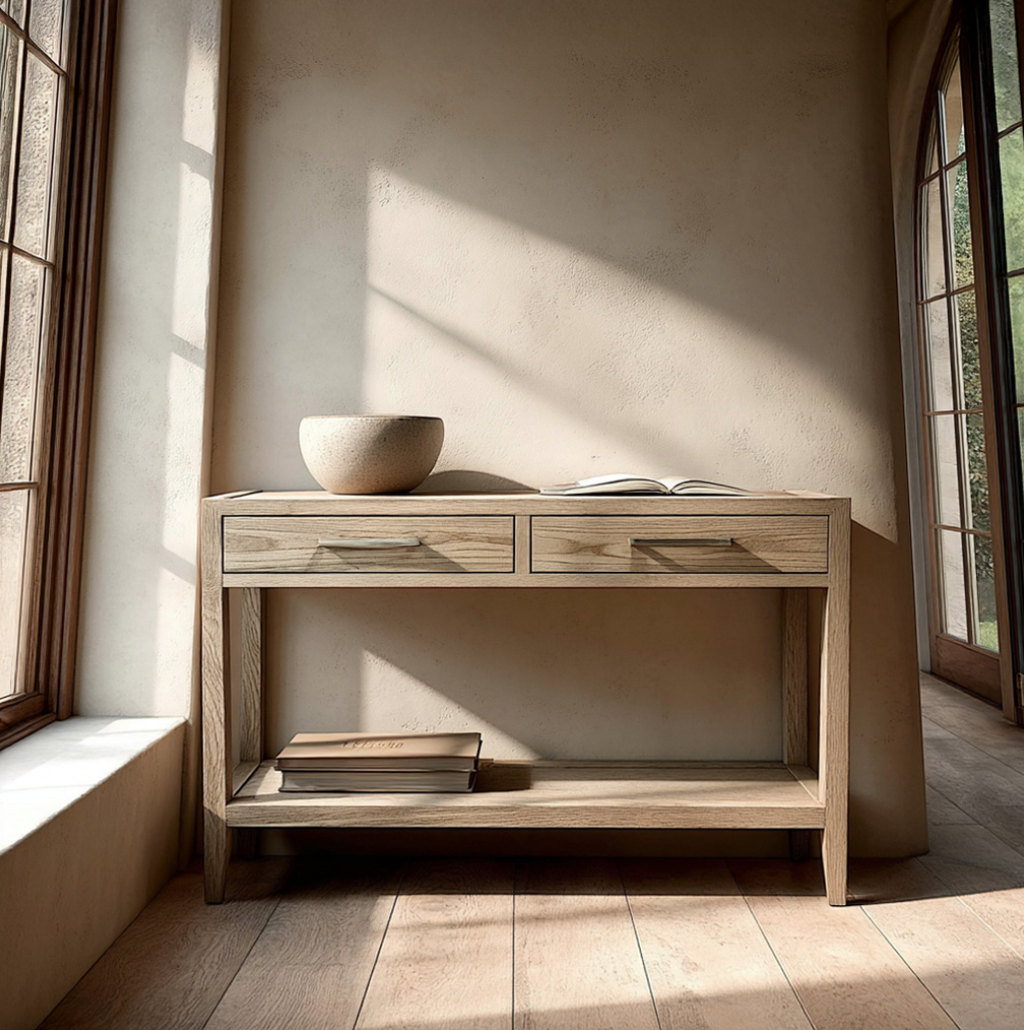 Winderman 2 Drawer Console Table