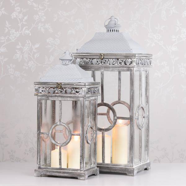 Tara Cambridge Twin Lantern Set - Luxury Interiors