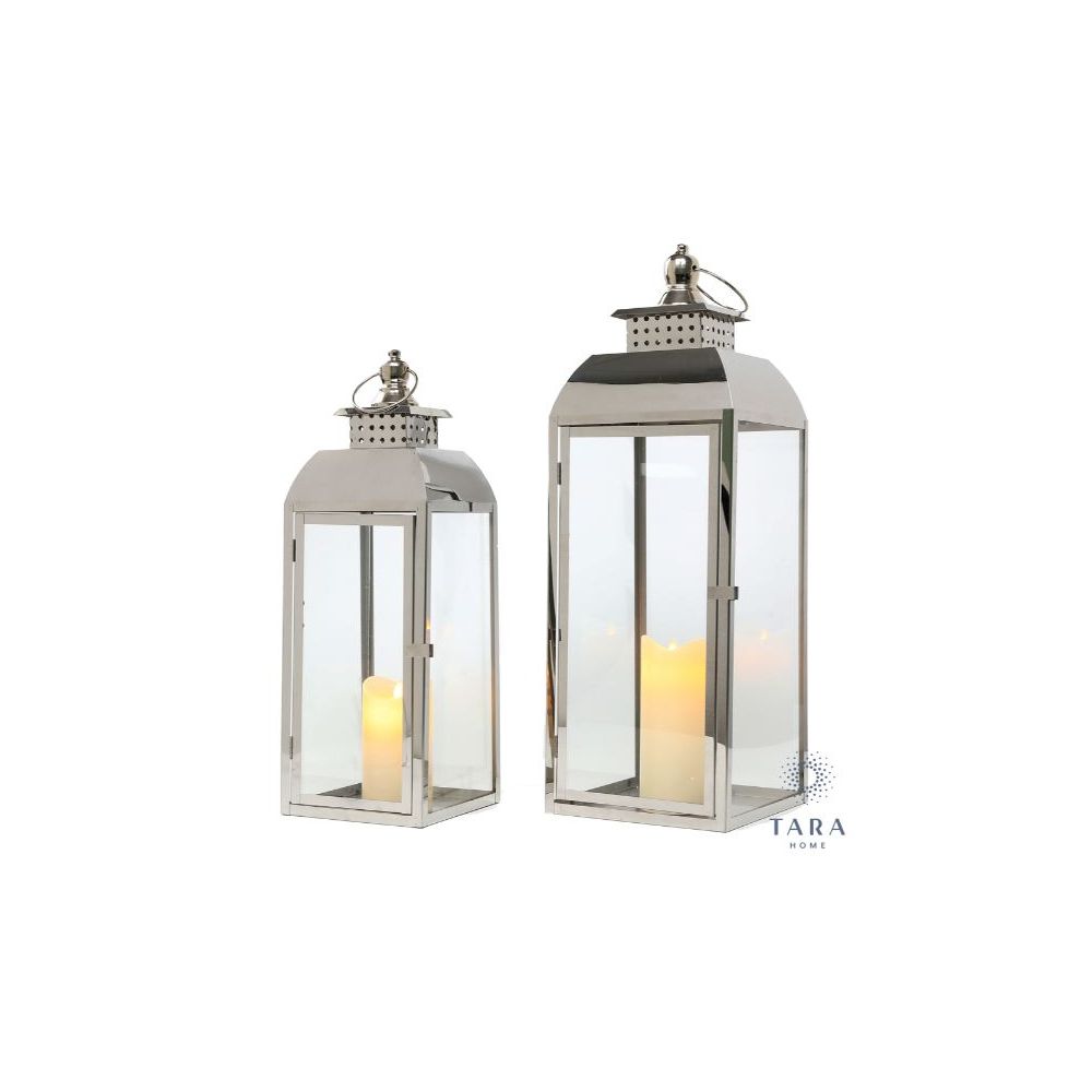 Tiffany Chrome Lanterns