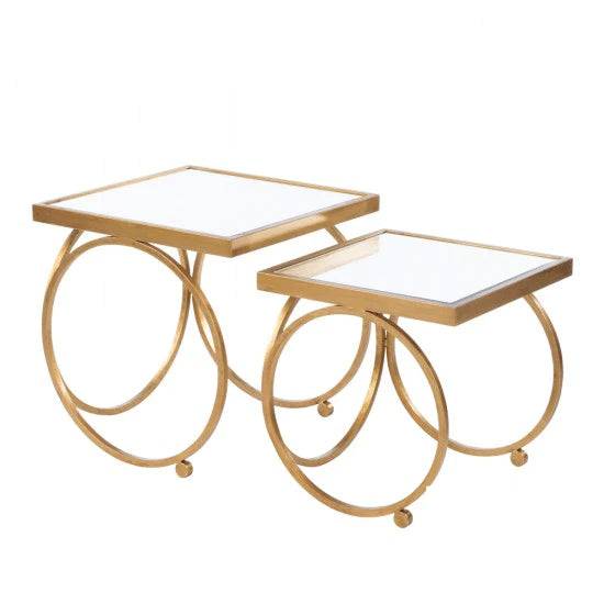 Winston Nest of Tables Gold