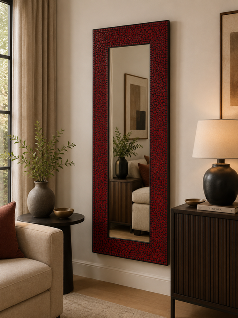 €99.00 - Spanish Mosaic Tiles Mirror