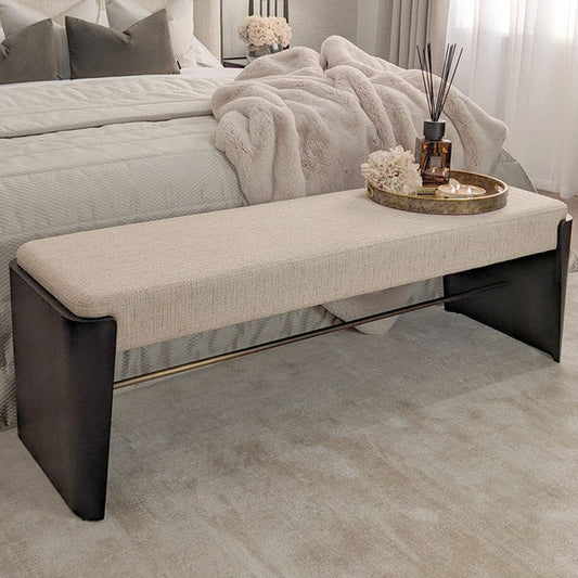 Rona End of Bed Bench - Luxury Interiors