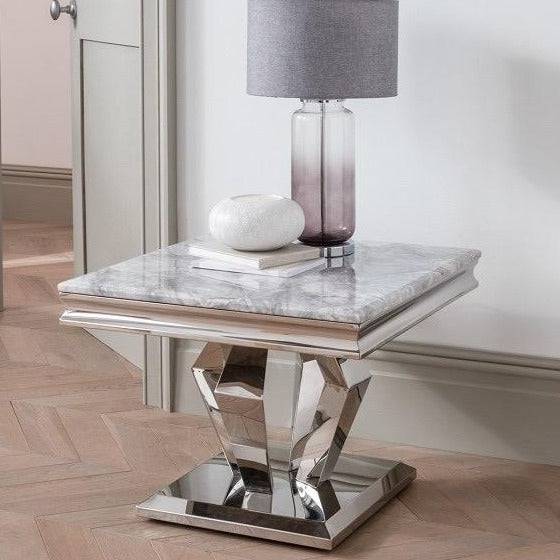 Arturo Marble Lamp Table