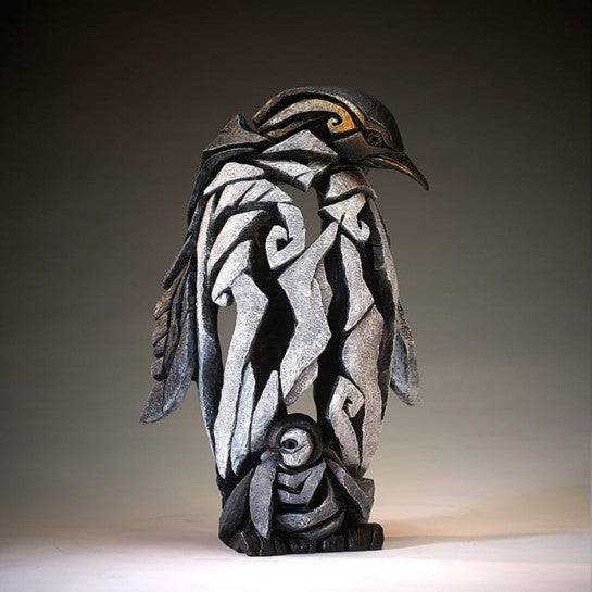 Edge Sculpture Penguin With Chick Sculpt