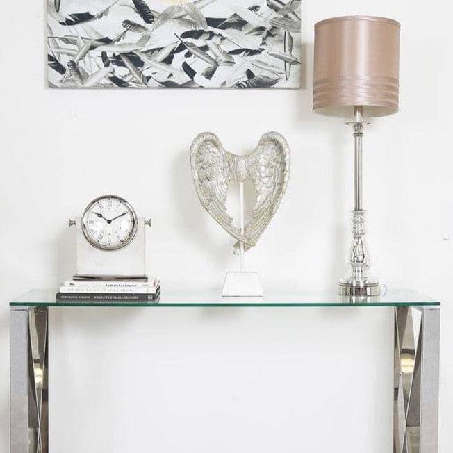 Pedestal Angel Wings - Luxury Interiors