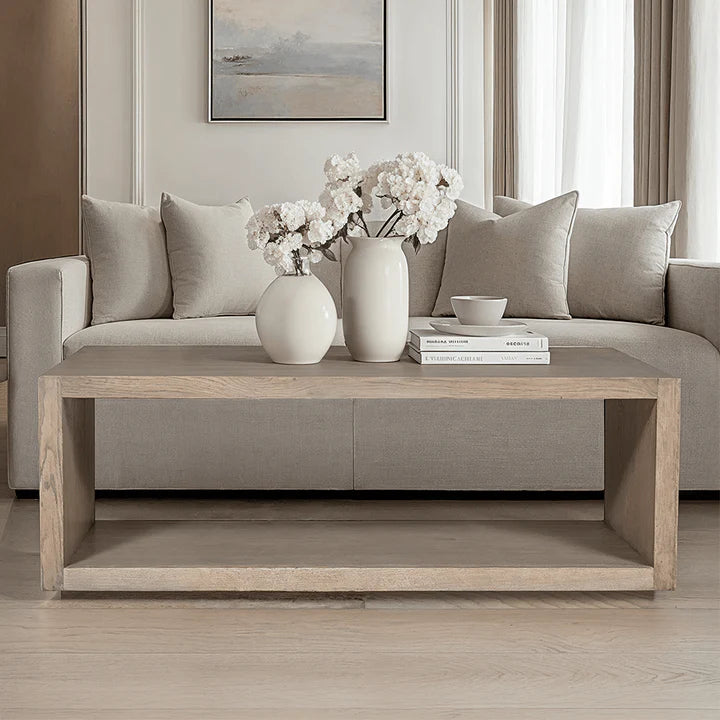 Fabien Smoked Oak Coffee Table