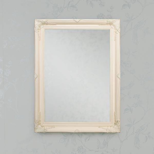 Lyon Cream Vintage Mirror