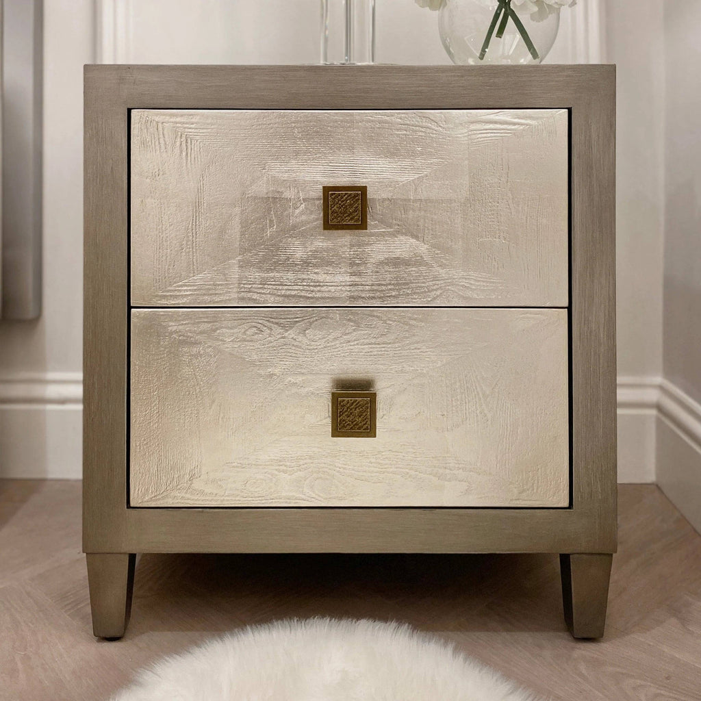 Nova Bed Side Table with - Luxury Interiors