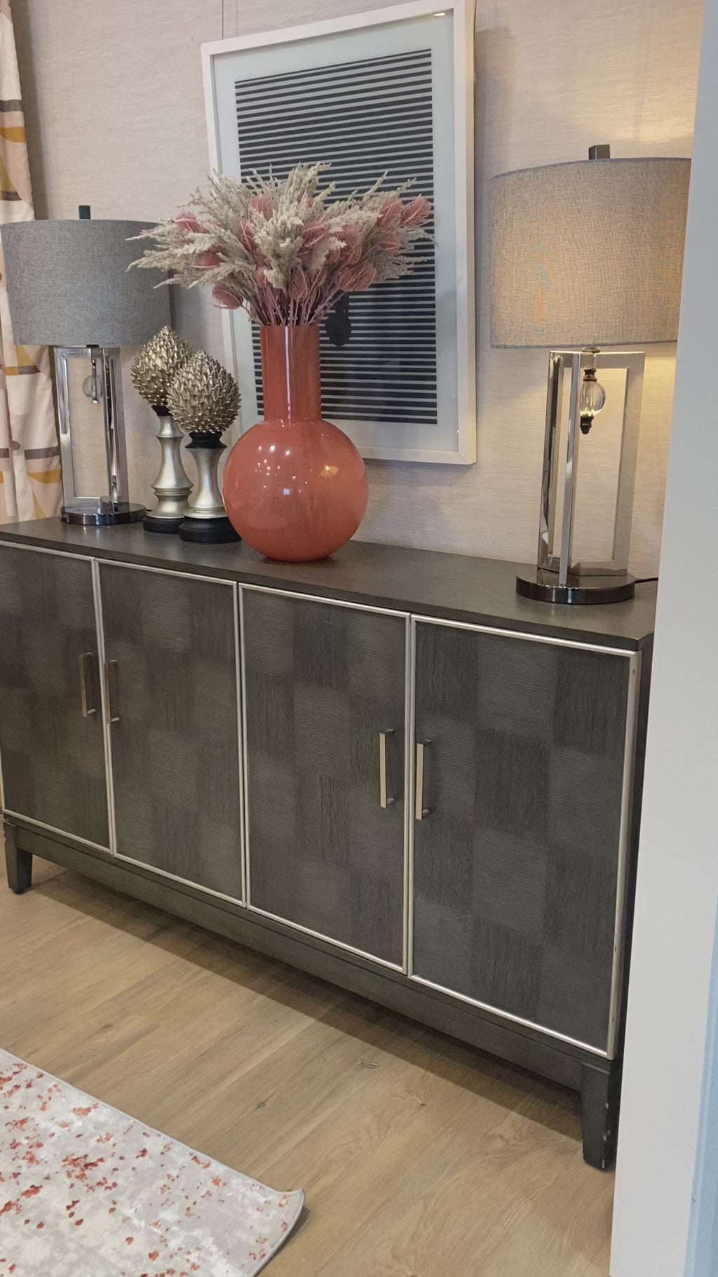 Gambet 4 Door Large Sideboard D/Y